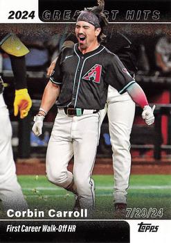 2025 Topps Series 1 2024 Greatest Hits Corbin Carroll #GH-7