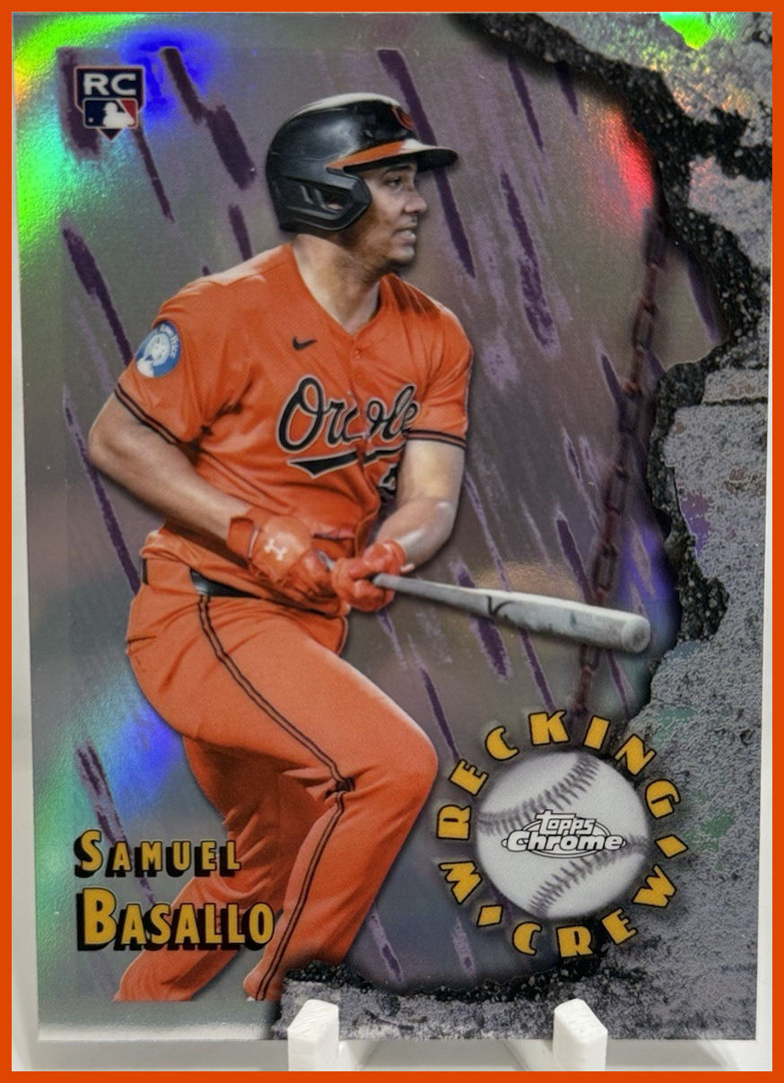 2026 Topps Chrome Wrecking Crew Samuel Basallo #WC-24