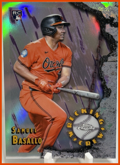 2026 Topps Chrome Wrecking Crew Samuel Basallo #WC-24
