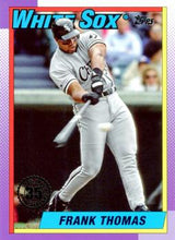 2025 Topps Series 1 1990 Topps Baseball Frank Thomas #T90-50