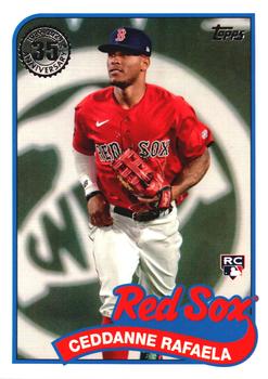 2024 Topps Series 1 1989 Topps Baseball Ceddanne Rafaela #89B-72