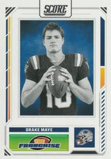 2025 Score The Franchise Drake Maye #22