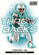2025 Score Throwbacks Tyreek Hill #18