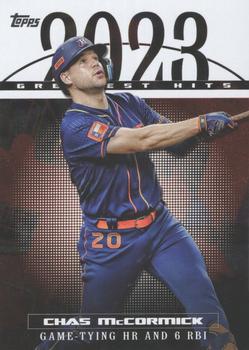 2024 Topps Series 1 2023 Greatest Hits Chas McCormick #23GH-7
