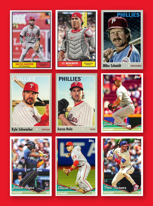 Philadelphia Phillies 2024 Topps Archives team set - all base cards