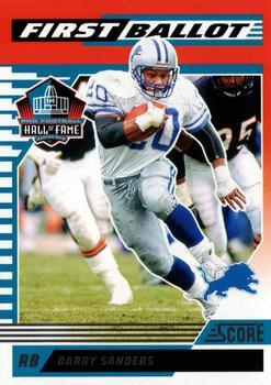 2025 Score First Ballot Barry Sanders #8