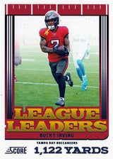 2025 Score League Leaders Bucky Irving #14