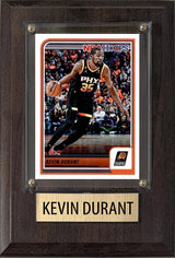 Kevin Durant Phoenix Suns 2025 2024 Donruss Score Prizm Topps 4x6 Gift Plaque