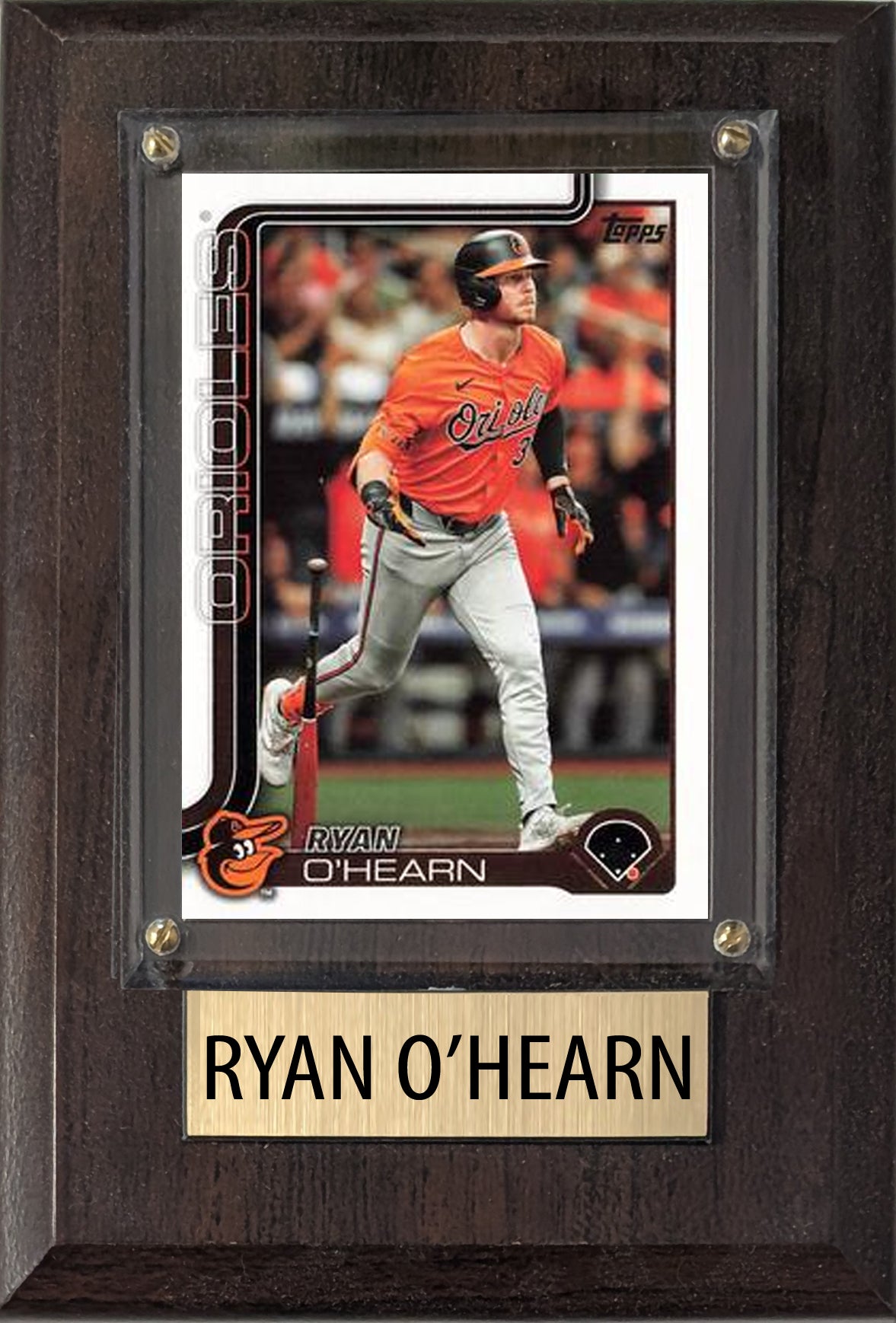 Ryan O'Hearn Baltimore Orioles 2025 2024 Topps Bowman 4x6 Gift Plaque