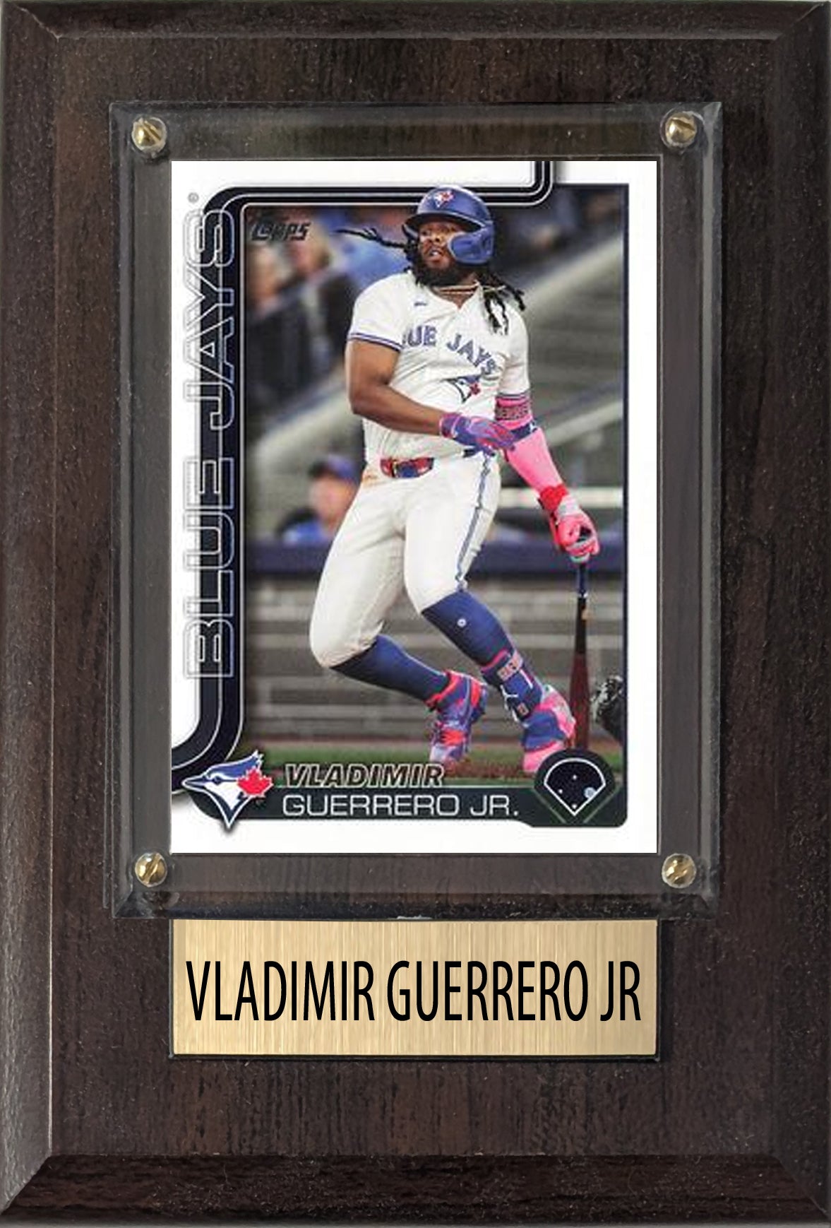 Vladimir Guerrero Jr Toronto Blue Jays 2025 2024 Topps Bowman 4x6 Gift Plaque