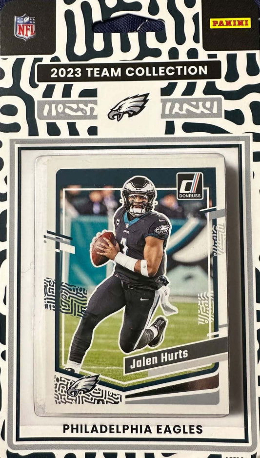 2023 Donruss Philadelphia Eagles NFL Team Collection Hanger Set