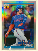 2026 Topps Chrome 1991 Topps Juan Soto #91CB-11