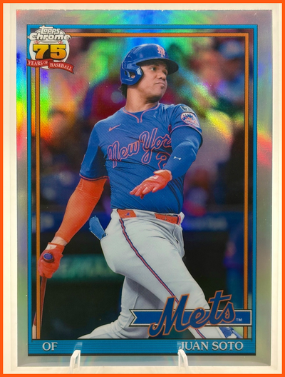 2026 Topps Chrome 1991 Topps Juan Soto #91CB-11