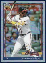 2026 Topps Chrome 1991 Topps Ronald Acuña Jr. #91CB-5
