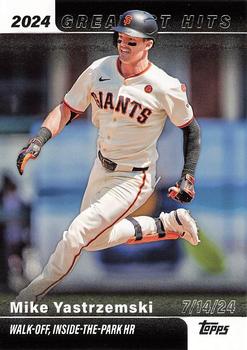 2025 Topps Series 1 2024 Greatest Hits Mike Yastrzemski San Francsico Giants #GH-19