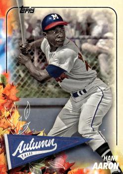 Hank Aaron 2024 Topps Update Autumn Tales #AT-39