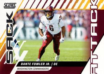 2025 Score Sack Attack Dante Fowler Jr. #14