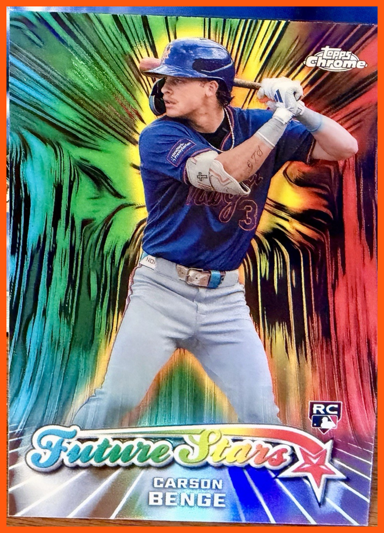 2026 Topps Chrome Future Stars Carson Benge #FS-10