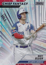 2024 Topps Stadium Club Chief Fantasy Professionals Matt Olson #CFPRO-1 - Atlanta Braves
