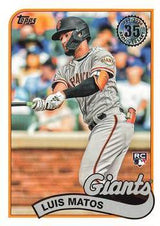 2024 Topps Series 1 1989 Topps Baseball Luis Matos #89B-24