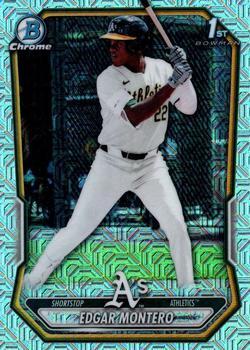 2026 Bowman Chrome Prospects Mega Box Mojo Refractor Edgar Montero #BCP-139