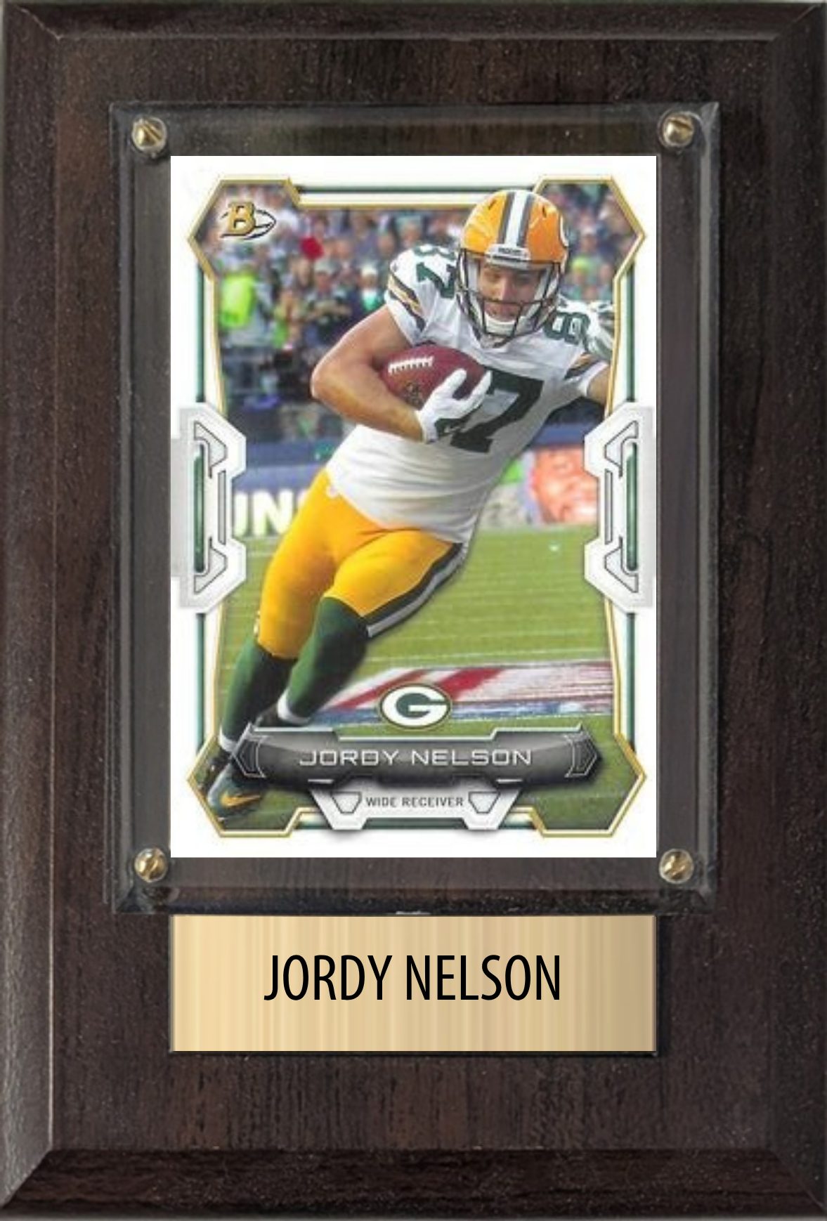 Custom Player Card Plaque — Your Player, Your Team (1 Card)