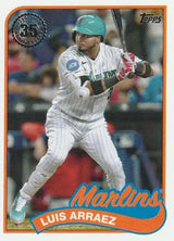 2024 Topps Series 1 1989 Topps Baseball Luis Arraez #89B-20