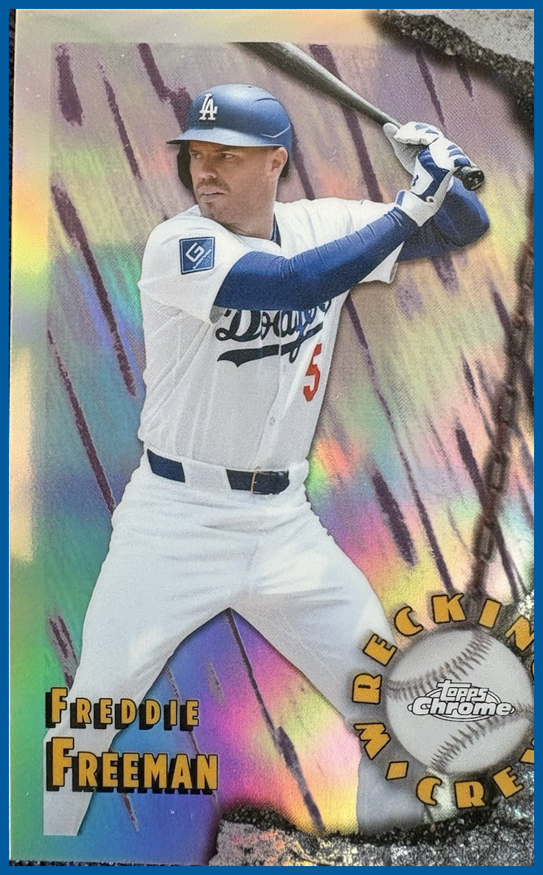 2026 Topps Chrome Wrecking Crew Freddie Freeman #WC-13