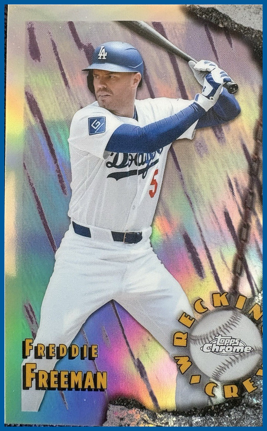 2026 Topps Chrome Wrecking Crew Freddie Freeman #WC-13