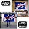 Buffalo Bills Large 3x5 Flag WinCraft  - Double Sided - Home Flagpole, Tailgating, Fan Cave