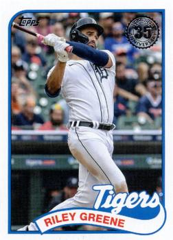 2024 Topps Series 1 1989 Topps Baseball Riley Greene #89B-82