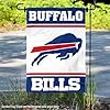 Garden Flag WinCraft Buffalo BIlls Double Sided + 2025 Multiyear Team Pack Cards Josh Allen