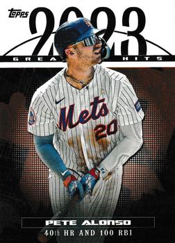 2024 Topps Series 1 2023 Greatest Hits Pete Alonso #23GH-21