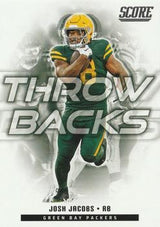 2025 Score Throwbacks Josh Jacobs #7