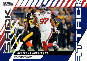 2025 Score Sack Attack Dexter Lawrence #10