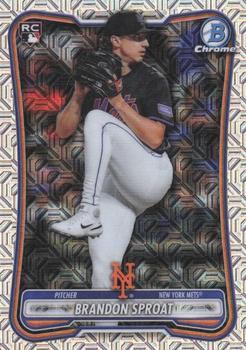 2026 Bowman Mega Box Mojo Refractor Brandon Sproat #33
