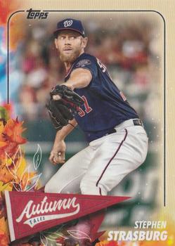 Stephen Strasburg 2024 Topps Update Autumn Tales #AT-35