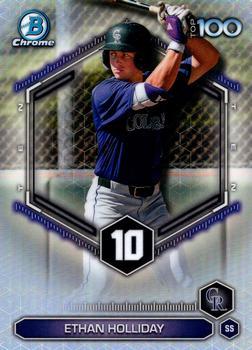 2026 Bowman Bowman Scouts' Top 100 Ethan Holliday #BTP-10