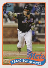2024 Topps Update 1989 Topps Baseball 35th Anniversary Francisco Alvarez #89US-26