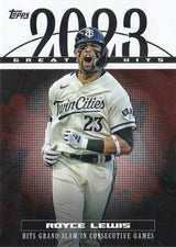 2024 Topps Series 1 2023 Greatest Hits Royce Lewis #23GH-23