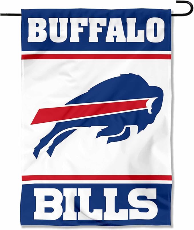 Garden Flag WinCraft Buffalo BIlls Double Sided + 2025 Multiyear Team Pack Cards Josh Allen