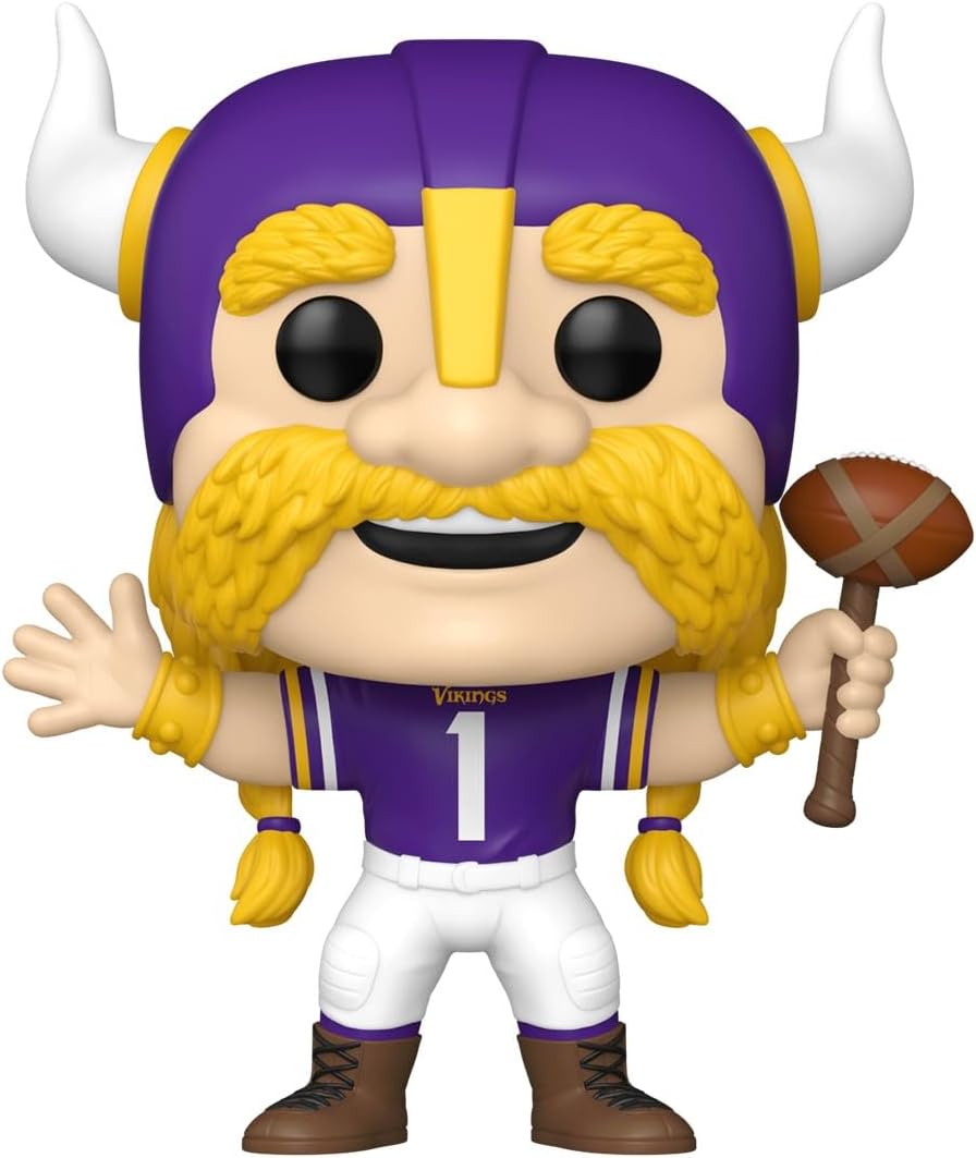 Minnesota Vikings Viktor Mascot #319 NFL Collectable Vinyl Figure Funko Pop - Gift Idea - Toys for Kids & Adults
