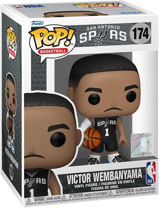 Victor Wembanyama - San Antonio Spurs #174 Collectable NBA Vinyl Figure Funko Pop - Gift Idea - Toys for Kids & Adults