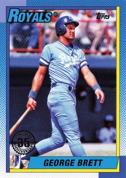 2025 Topps Series 1 1990 Topps Baseball George Brett #T90-28