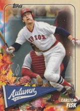 2024 Topps Update Autumn Tales Carlton Fisk #AT-14