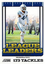 2025 Score League Leaders Zaire Franklin #8