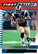 2025 Score First Ballot Marshall Faulk #5