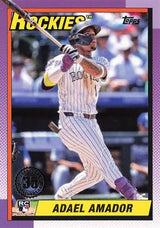 2025 Topps Series 1 1990 Topps Baseball Adael Amador #T90-83