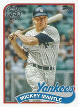 2024 Topps Update 1989 Topps Baseball 35th Anniversary Mickey Mantle #89US-30
