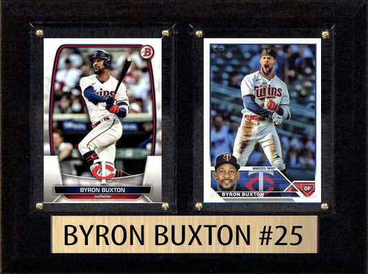 Byron Buxton Minnesota Twins 2024 2025 Topps Card Plaque 6x8
